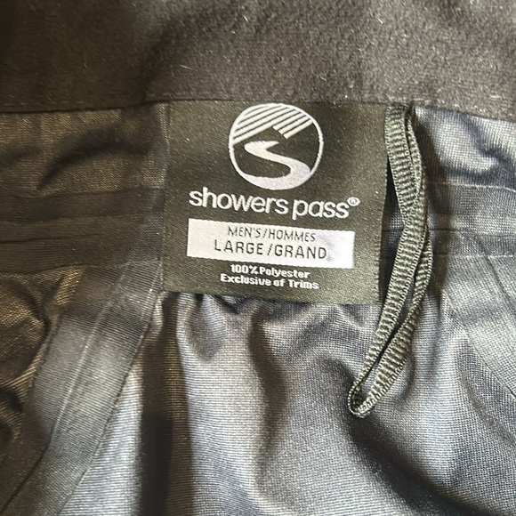 Showers Pass reflective waterproof jacket size large - Picture 7 of 14